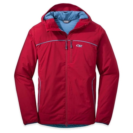 Outdoor Research Men's Razoredge Hooded Jacket, Agate/Vintage, X-Large