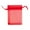 Red, variant on 100 Pcs Mesh Organza Bags with Drawstring,2.75x3.54 inch Christmas Favor Gift Bags,Mesh Pouch for Jewelry,Party,Christmas,Mother's Day,Candy,Crafts,Festival and Party Favors (Red)