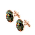 thumbnail image 2 of Toucan Elegant Dress Shirt Cufflinks Set Made of Stainless Steel for Formal Attire, 2 of 6