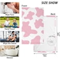 thumbnail image 3 of GZHJMY Pink Cow Print Camo Camoflage Cotton Towels Set 2 Pcs Absorbent Hand Towel Face Towels Kitchen Towels Bath Towels for Bathroom Laundry Room Kitchen 16 x 28 Inches, 3 of 7