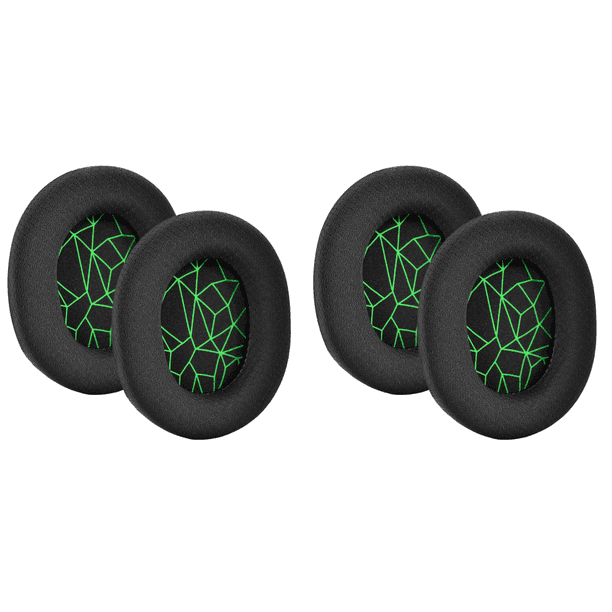 Almohadillas para Los Oídos Funda Cojín Repuesto SteelSeries Arctis 1/3/5/7/9/PRO () Verde