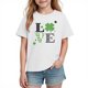 thumbnail image 2 of Blusas y camisas de manga corta con cuello redondo para niños y niñas, camisetas gráficas de manga corta, blusas con estampados bonitos para la temporada escolar., 2 of 9