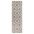 thumbnail image 4 of KAS Rugs Bob Mackie Home 1017 Silver And Grey Mirage Hand-Tuft, 4 of 7