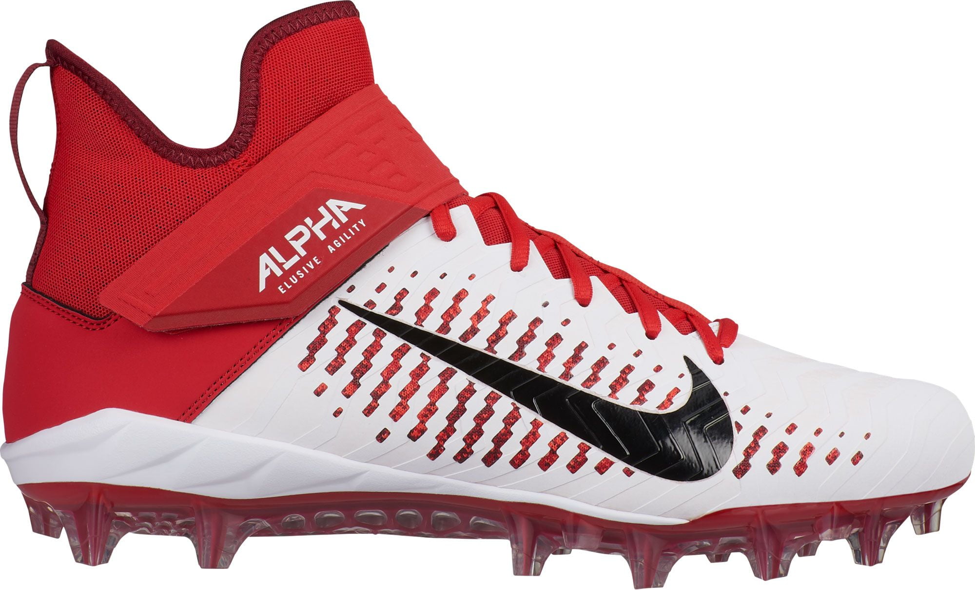 Nike Men's Alpha Menace Pro 2 Mid Football Cleats - Walmart.com - Walmart.com