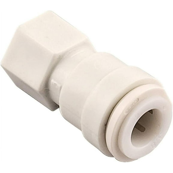 Watts PL-3060 Push Female Adapter, 1/4-Inch OD x 1/4-Inch FPT, Plastic