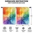 thumbnail image 2 of Blackout Kids Curtains,Colorful Tie Dye Blot Pattern Childrens Insulated Curtains Set Of 2,Bedroom Essentials,Toddler Room Decor 42"x54", 2 of 5