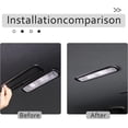 thumbnail image 4 of TINKI Front Reading Light Panel Cover Trim for Honda Pilot 2019-2022, ABS Material Automotive Inner Reading Light Frame Cover Decor Protector Accessories, 4 of 14