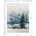 thumbnail image 5 of Art.com Dusty Blue III Art Print by Isabelle Z, White Frame Wall Art, 23" x 29", 5 of 5