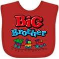 thumbnail image 3 of Inktastic Choo Choo Big Brother Boys Baby Bib, 3 of 4