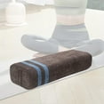thumbnail image 6 of AMLESO Yoga Bolster Pillow Rectangular Yoga Pillow Professional Easy to Carry Removable Cover Comfortable Women with Carrying Handle Dark Brown, 6 of 9