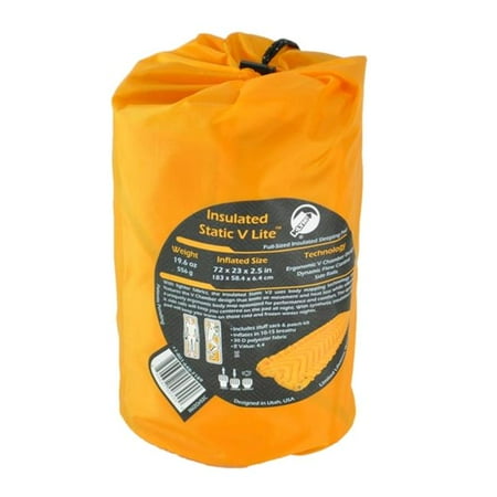 Klymit 06i2or02c Insulated Static V Lite 44 Orange Grey Walmart Canada