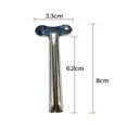 thumbnail image 5 of PLGEBR Hooks Clamps Cosmetic Paint Stainless Toothpaste Steel Metal Extruder Tools & Home Improvement squeezer semi-circle squeeze toothpaste Silver, 5 of 5