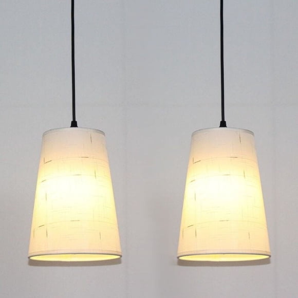 Suspensions à Intensité Réglable, Luminaires Suspendus Style Ferme pour Îlot de Cuisine avec Abat-Jour en Métal à Cage en Losange pour Couloir, Escalier, Bureau, Magasin (111 V-240 V)