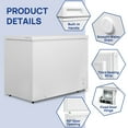 thumbnail image 5 of SMAD 115V Top Door 10.5 Cu ft Chest Freezer Adjustable Thermostat Large Capacity 300L, 5 of 7