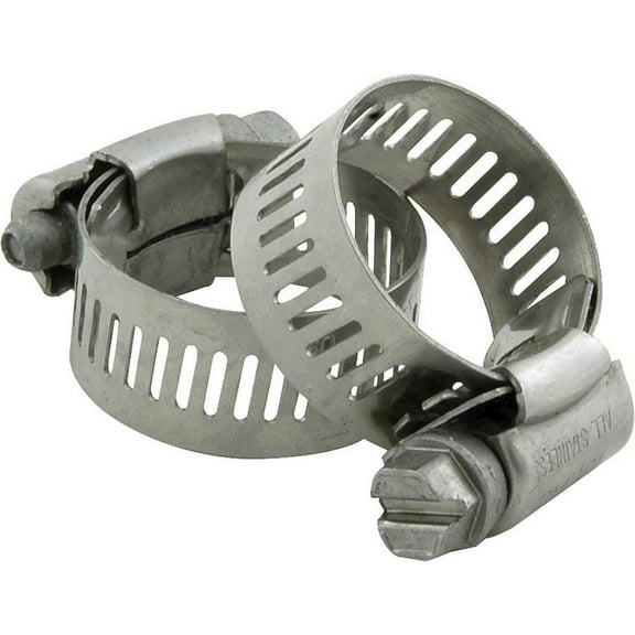Allstar Performance Hose Clamps 1in OD 2pk No.10
