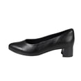 thumbnail image 2 of Mod Comfys Womens Plain Leather Court Shoes, 2 of 4