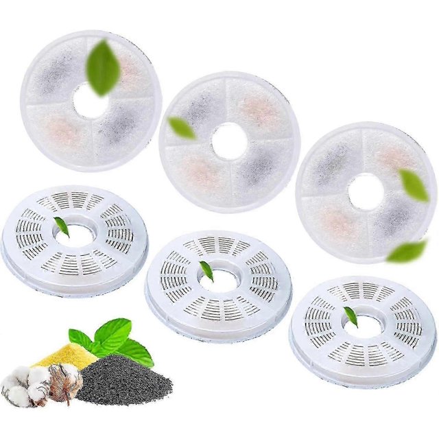 6/8 Pack Cat Water Fountain Filter Compatible With Catit, Replacement