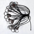 thumbnail image 4 of Inteprter Cordón de teléfono de nailon y metal resistente y duradero negro para una correa de cordón con cierre de langosta fácil Relojes inteligentes, 4 of 6