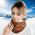 thumbnail image 6 of USB Heated Neck Gaiter, Adjustable Scarf with 3 Heat Warmth Settings, Fast Heating Battery Powered Neck Warmer for Men & Women, Ideal for Outdoor Activities, Skiing, Camping, and Everyday Winter Use, 6 of 6