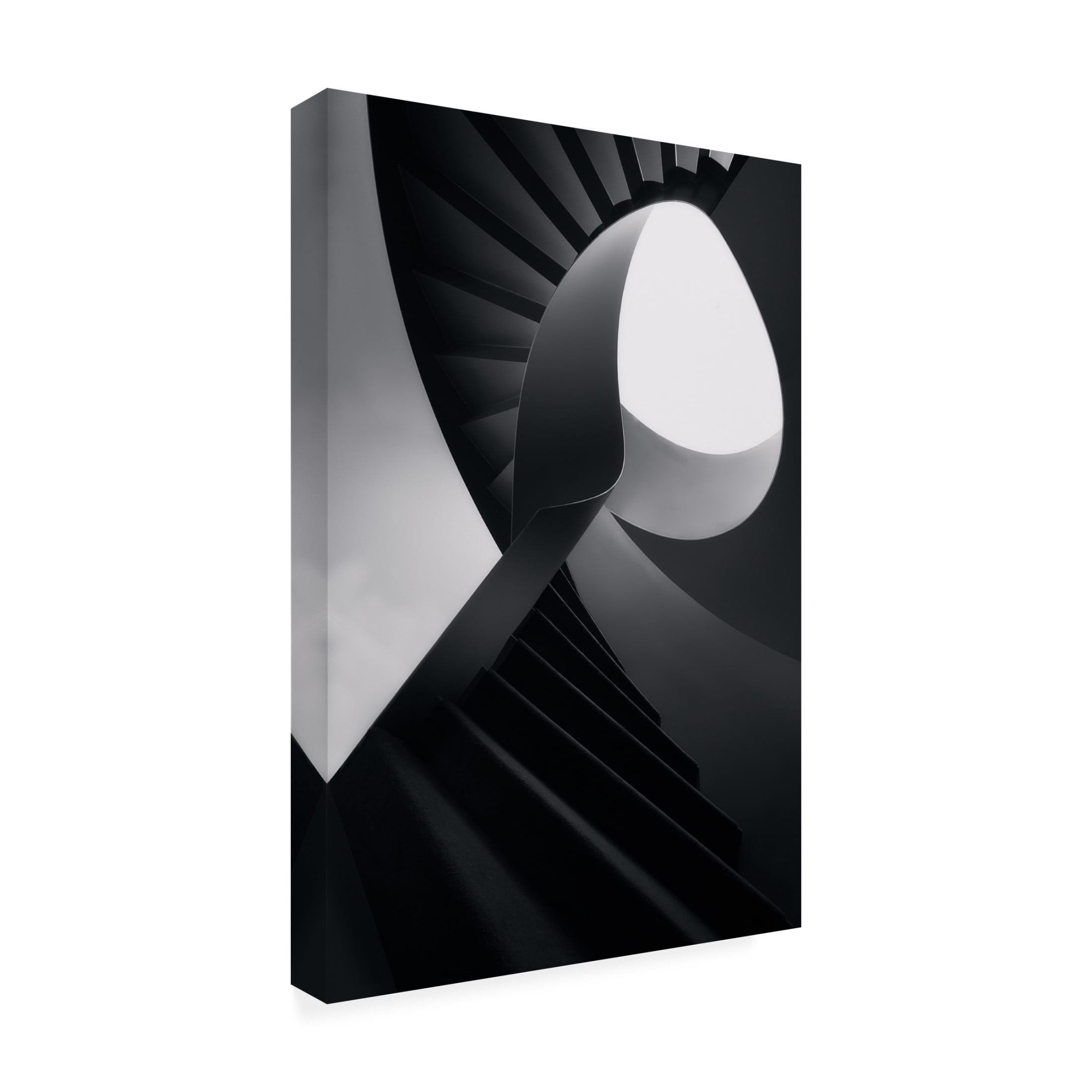 Trademark Fine Art Olavo Azevedo  Round lines Canvas Wall Art