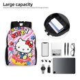 thumbnail image 6 of Hello Kitty Backpack, Travel Laptop Backpack, Water Resistant College School Computer Bag, Durable Daypack, Fit 16 Inch Notebook, 6 of 8