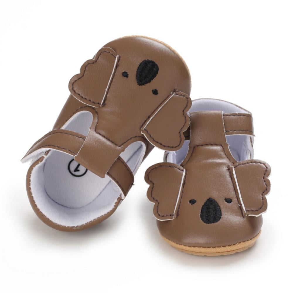 Baby Boy Girl Cute Shoe Toddler Animal First Walkers Sneakers Moccasins 