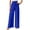 Blue, variant on Efsteb Wide Leg Sweatpants Women Elastic Waist Drawstring Baggy Pants Sweatpants Loose Comfortable Pants for Women Casual Trousers Pants for Women Wide leg Pants Solid Color Trousers Beige S