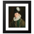 thumbnail image 2 of Dutch School 20x24 Black Modern Framed Museum Art Print Titled - Portrait of a Man (First Half of the 17th Century), 2 of 5