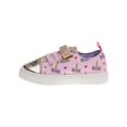 thumbnail image 3 of Nanette Lepore Toddler Girls Casual Canvas Sneakers - Pink, Size 10, 3 of 7