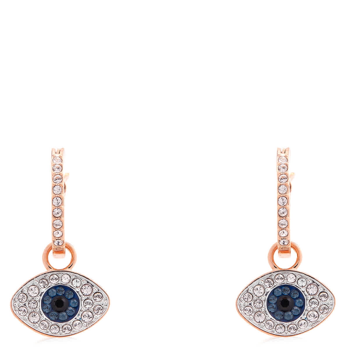 Swarovski Lifelong Heart Crystal Drop Earrings, Sparkly White