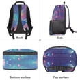 thumbnail image 5 of KUIFORTI Galaxy Moon Dragon Print Kids Backpack Large Capacity Lightweight School Bag with Side Pockets for Elementary Students Back to School Supplies for Boys, 5 of 7