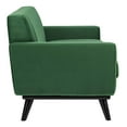 thumbnail image 4 of Modway Engage Channel Tufted Performance Velvet Sofa in Emerald, 4 of 8
