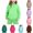 Light Green, variant on Venzia Girls Oversized Drop Shoulder Hoodie Long Sleeve Kangaroo Pocket Soft Sweatshirt Casual Loungewear Top for Kids School Outdoor Daily Play,4-5 Years