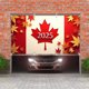 thumbnail image 2 of Decoraciones Del Día De Canadá Feliz Día De Canadá Bandera Para Garaje Del Día De Canadá 2025 70 X 157 Pulgadas, 2 of 5