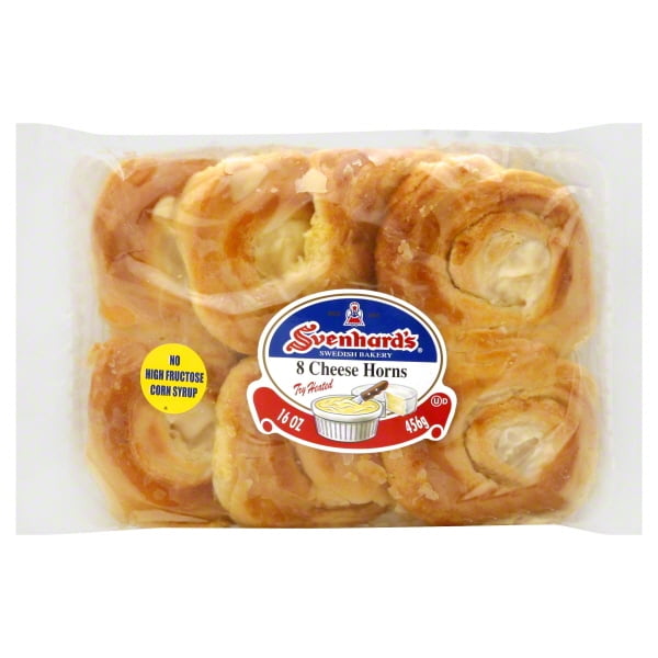 Svenhards Svenhards Cheese Horns, 8 ea