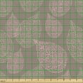 thumbnail image 2 of Ambesonne Leaves Fabric by the Yard Upholstery, Woodland Foliage Motifs, 10 Yards, Pale Pink Umber, 2 of 5