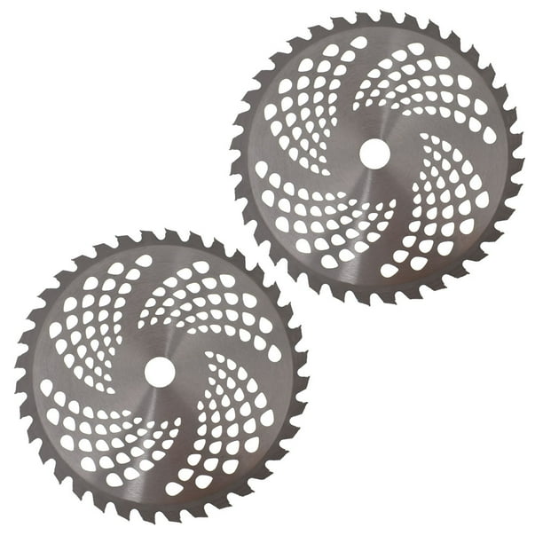 "2Pcs 9"" 36T Carbide Brush Cutter Trimmer Blades Universal for Husky