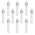 thumbnail image 1 of Colgante de vial Hugo 10 piezas de vidrio transparente con tornillo, 1 of 4