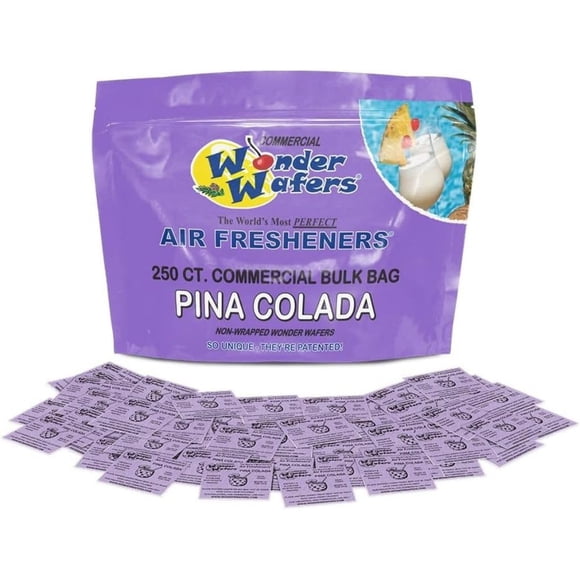 Ambientadores Wonder Wafers 250 unidades aroma Piña Colada