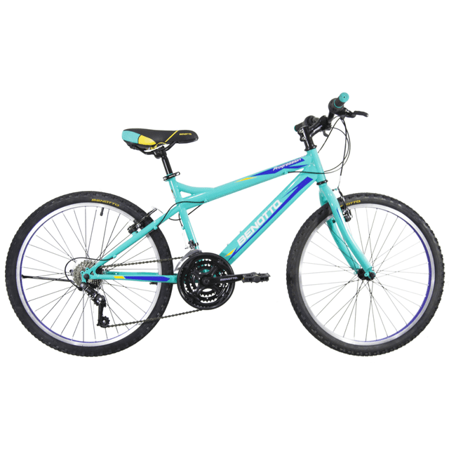 Bicicleta Benotto Mtb Progression R24 21v Unisex Frenos V agua