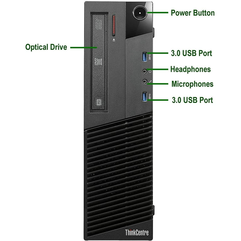 Restored Lenovo ThinkCentre M93P SFF Computer Desktop PC Restored Lenovo ThinkCentre M93P SFF Computer Desktop PC