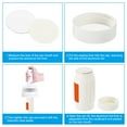 thumbnail image 4 of 43mm/1.68" Aluminum Foil Cap Liner, 150Pack Sealing Liners for PE/HDPE Plastic Bottle, 4 of 5