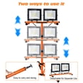 thumbnail image 7 of 21000 Lumen Work Lights with Stand, 2 Adjustable Head LED Work Light, with Adjustable and Foldable Tripod Stand, Waterproof Lamp with 6500 Kelvin Color Temperature??Oringe, 7 of 7