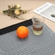 thumbnail image 4 of Tapete de secado de platos de silicona Uxcell para encimera de cocina, 18 x 16" Tapete de secado de platos resistente al calor y antideslizante para encimera de cocina, tapete para café, negro, 4 of 7
