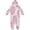 Pink-strawberry Heart, variant on Unisex One-Piece Outfits Soft Crystal Velvet White Nautical Sketch Printed PJs Full-Zip Wide Leg Jumpsuit for 4T-14Y