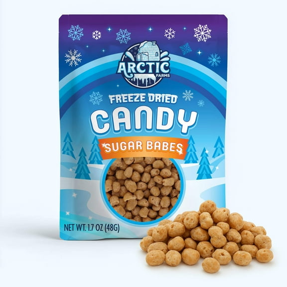 Freeze Dried Candy Sugar Caramel Babes (1.7oz)