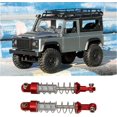 thumbnail image 4 of YISITIAN Accessoires de Voiture Modèle, 2 Paires de Pièces de Modification de Voiture Rc Travail Exquis pour Wpl C14 C24 Mn D90 99S Voiture Rc Réduire Choc (Rouge) CA919-6017, 4 of 9