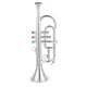 thumbnail image 1 of 1 instrumento musical de imitación, trompeta de juguete, herramienta de aprendizaje de instrumentos tempranos., 1 of 5