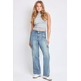 thumbnail image 3 of YMI Jeans Women's Straight Cargo Jeans, 3 of 9