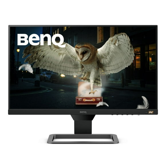 Moniteur BenQ 24 po 1080p HDRi 75Hz 5ms IPS FreeSync avec technologie Eye-Care - EW2480 (haut-parleurs inclus)